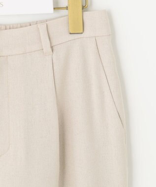 ANY SIS 【セットアップ対応】スラブツイルストレッチ パンツ ベージュ