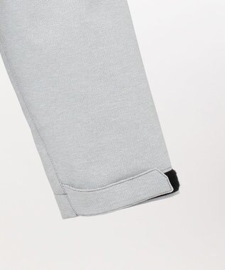 JOSEPH ABBOUD MOUNTAIN スラブシャンブレーストレッチ ブルゾン ライトグレー系