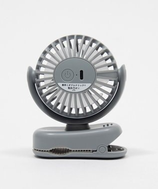 WEGO 【暑さ対策】ポータブルミニクリップファン ブルー