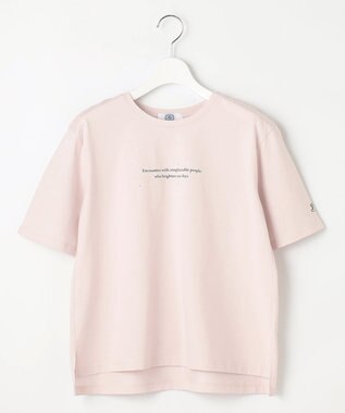 J.PRESS LADIES 【洗える】ロゴTEE カットソー グレージュ系
