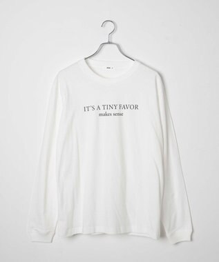 WEGO 【WEB限定】クルーネックプリントロンT 柄7