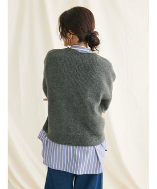 CRAFT STANDARD BOUTIQUE ブークレニットプルオーバー Dark Gray Mixture