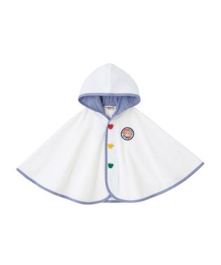 MIKI HOUSE HOT BISCUITS ポンチョギフトセット【BOX付き】 紺