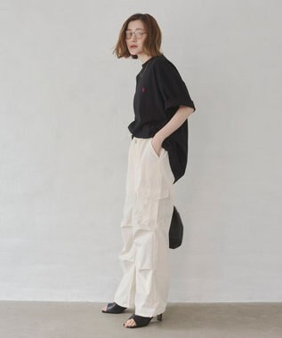 WEGO 【ユニセックス着用ITEM】別注USPOLO　ヘビーウエイトBIGT（S） ブラック