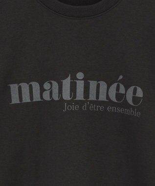 AMERICAN HOLIC フレンチロゴ裏起毛プルオーバー Charcoal Gray