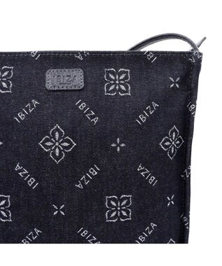 IBIZA アスール　ロゴデニム　ショルダーバッグ 水色