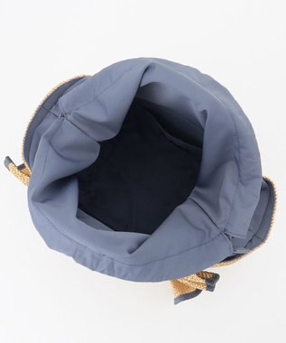 TOCCA TRIM WAVES BASKET かごバッグ スカイブルー系