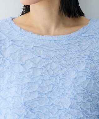 Green Parks 表面感ポコポコプルオーバー Sax