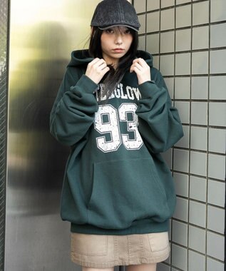 WEGO グラフィックプルパーカー