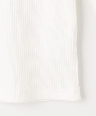 ANY KIDS 花柄キャミセット 長袖 Tシャツ ホワイト×ラベンダー系花柄