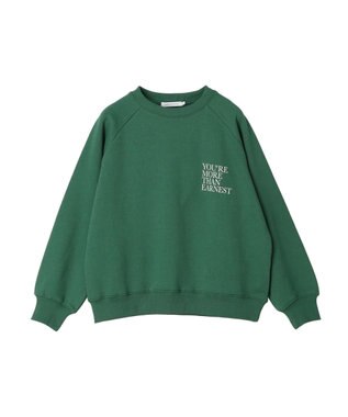 AMERICAN HOLIC ラグランロゴスウェット2 Green