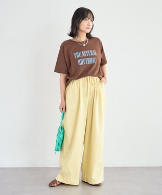 Green Parks イージードロストパンツ Yellow