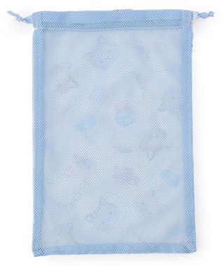 Chacott Cat半メッシュ巾着M オフホワイト