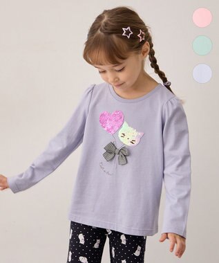 ミラクルスパンコール 長袖Tシャツ