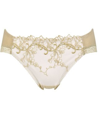 Wing ショーツ　【エアリーソフトブラ】　身生地部オーガニックコットン混　KB2202とペア　はきこみ丈あさめ　ウイング／ワコール　KF2852 カラシ