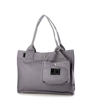 UNBILLION カシュカシュ cachecache / フロッキーポーチ付きキャンバストート