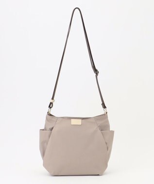 Y'SACCS 【ナイロンタフタ】トラベルショルダー mini グレージュ