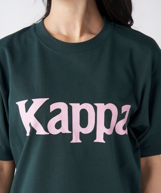 OP／FILA 【Kappa】ブランドロゴ Tシャツ グリーン