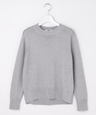 J.PRESS LADIES Reeves Shine クルーネック ニット サックス系