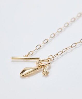 Phoebe ハートプレートチョーカーネックレス　ゴールド/40cm ゴールド