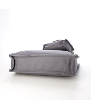 UNBILLION カシュカシュ cachecache / フロッキーポーチ付きキャンバストート GY