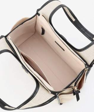 J.PRESS LADIES 【PC収納可能】キャンバス トートバッグ ブラック系