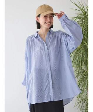 AMERICAN HOLIC カルゼギャザーシャツチュニック