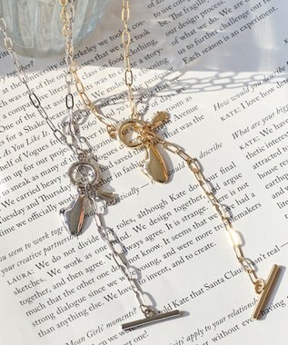 Phoebe ハートプレートチョーカーネックレス　ゴールド/40cm ゴールド