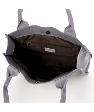 UNBILLION カシュカシュ cachecache / フロッキーポーチ付きキャンバストート GY