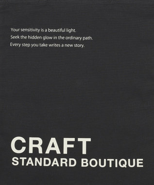 CRAFT STANDARD BOUTIQUE クラフトロゴトートバック Black