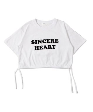 WEGO リボンデザイングラフィックショートT 柄2