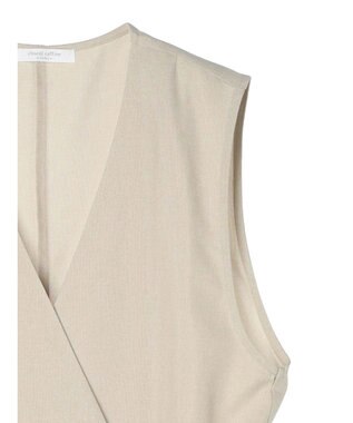 Green Parks 接触冷感　ベルト付きベスト Beige