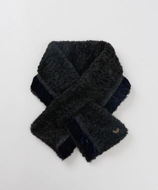 AURORA 【 ANNA SUI（アナ スイ）】エコファー差込みマフラー(WASH)