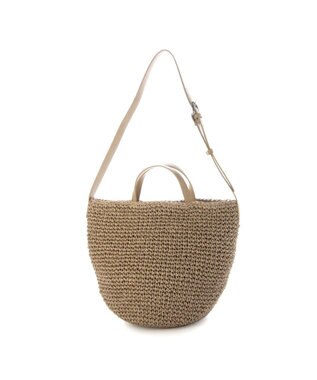 UNBILLION カシュカシュ cachecache / 丸底バケットクロッシュ2wayトート カゴバッグ オーク