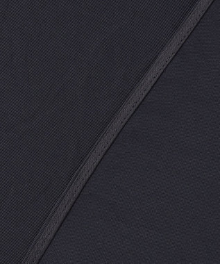 ICB 【先行予約】ストレッチシルキーツイル タイブラウス ネイビー