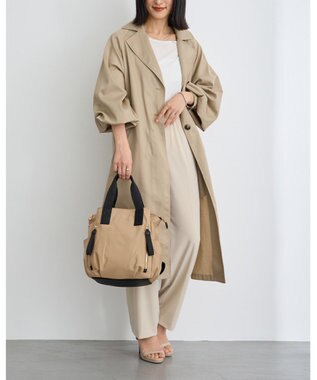 MioFIRANO はっ水軽量ナイロン2WAYリュック　FIRANO フィラノ BEIGE