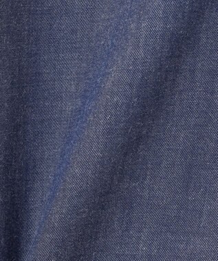 ICB 【洗える】PlaXコットンソフトデニム キャミソールワンピース インディゴ系