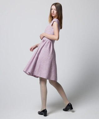 TOCCA 【洗える！】PINK BASKET ドレス ライラック系