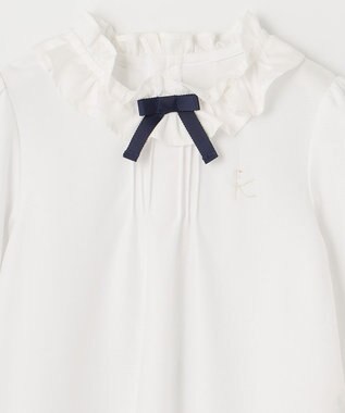 組曲 KIDS 【150-160cm】ツイル天竺 オフホワイト系