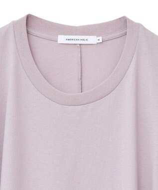 AMERICAN HOLIC フレンチスリーブ後切替プルオーバー Lavender
