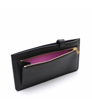 A.D.M.J. 【牛革】Newモーツァルト /スパニッシュレザースリムウォレット ブラック