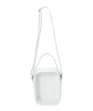 WEGO 【痛バ＆推し活】ダブルフェイスマルチWAYぬいポーチ ホワイト