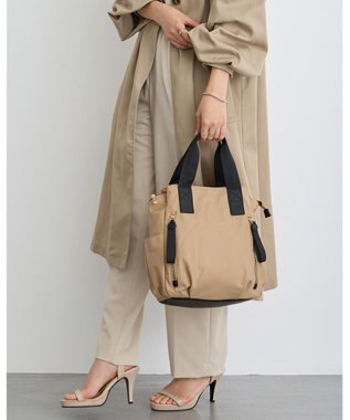 MioFIRANO はっ水軽量ナイロン2WAYリュック　FIRANO フィラノ BEIGE