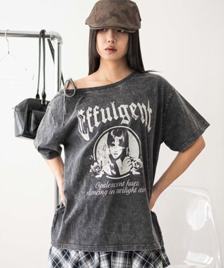 WEGO ２WAYグラフィックワンショルBIGT 柄5
