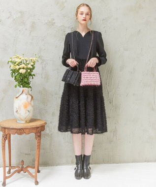 TOCCA 【ヨンア×大人百花コラボ・00サイズあり・洗える】SUGARPLUM ドレス ブラック系