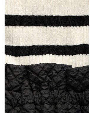 Green Parks ・ＥＬＥＮＣＡＲＥ　ＤＵＥニット＆ジャカードワンピース Border