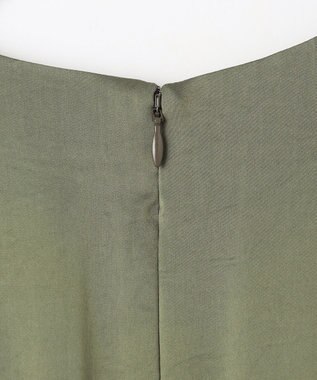 NAVE 【Nave・洗える】ヴィンテージサテン オールインワン カーキ系