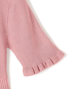 TOCCA HALF SLEEVE AJISAI  半袖カーディガン ピンク系