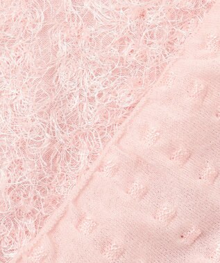 BEIGE， 【洗える】LYCORIS / カットジャカードプルオーバーニット Light Pink