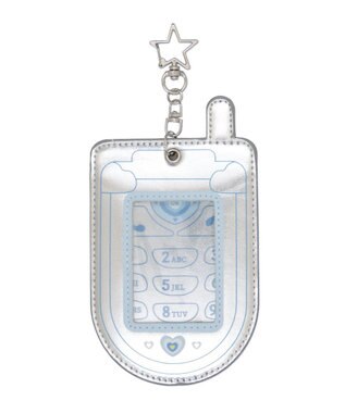 WEGO 【痛バ＆推し活グッズ】シャイニーガラケーカードホルダーキーホルダー